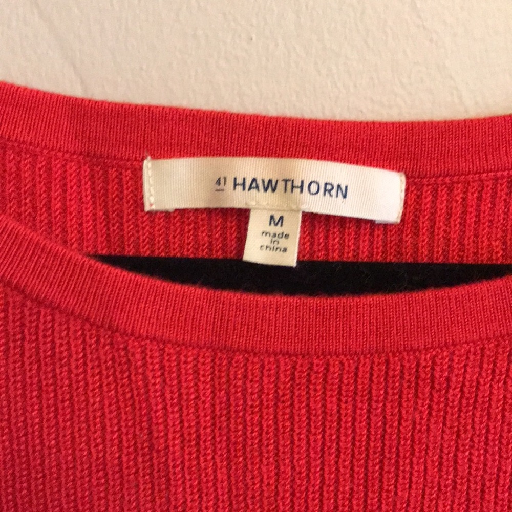 41 HAWTHORN | Poe Ribbed Pullover - Picture 4 of 5